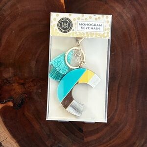 Monogram Keychain